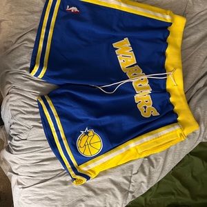 Just Don Warriors Shorts